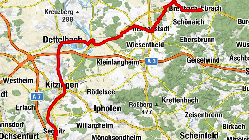 Oberschwarzach - St.Thekla u. St.Lioba - St.Sebastian - Marktbreit