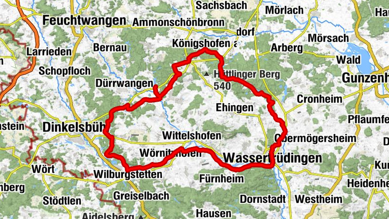 Halsbach - Landgasthaus Grund - St. Nikolaus - St. Johannis