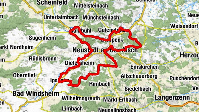 Neustadt an der Aisch - Diespeck - Matthäuskirche - St. Johannes Baptista