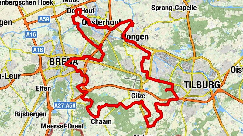 Breda - Mariakapel - Johannes de Doperkerk - Valkenberg