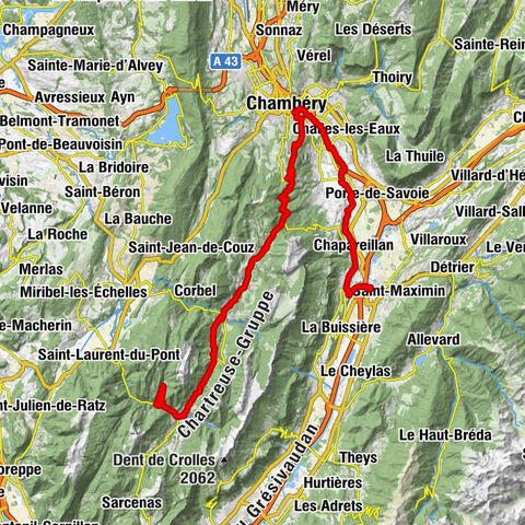 Pontcharra-sur-Bréda - Allevard - Église Saint-Alexis - Église Saint-Pierre - Saint-Pierre-de-Chartreuse