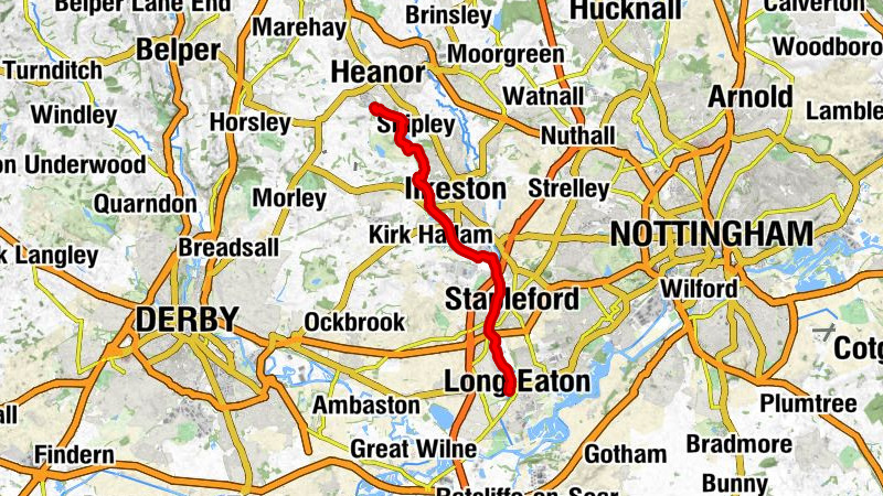 Long Eaton - Sandiacre - Stapleford - Erewash