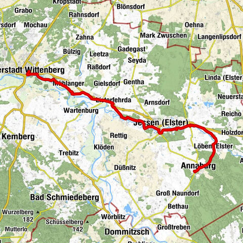 Annaburg - Goldener Ring - Gasthof Dietze - Lutherstadt Wittenberg