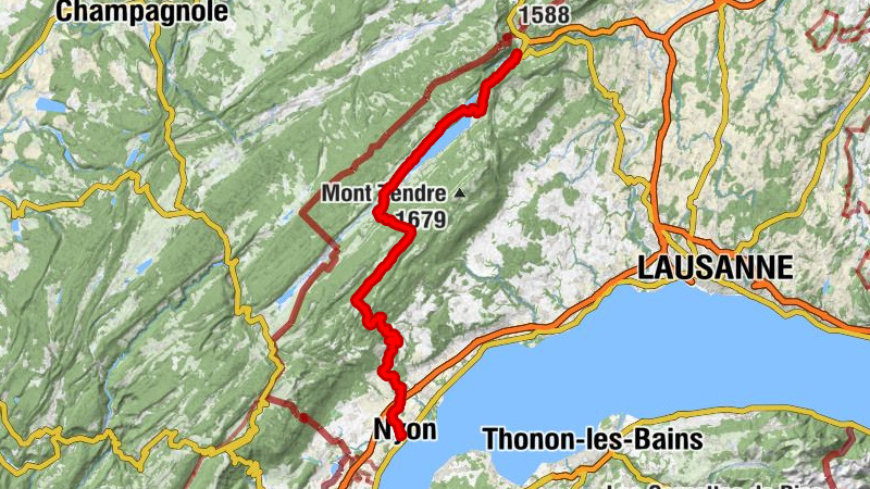 Vallorbe - Temple du Lieu - Église de la Chapelle - Église évangélique La Fraternelle