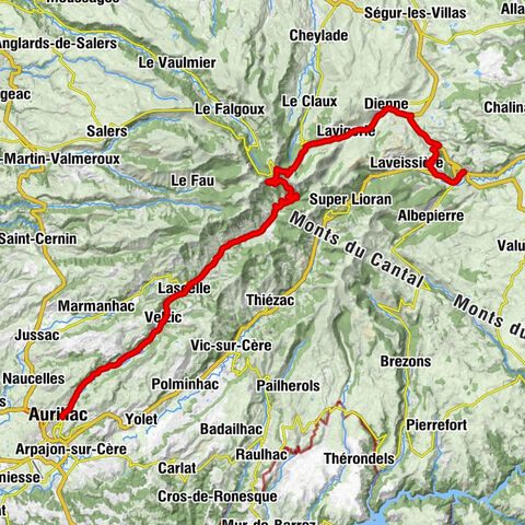 Murat - Église Saint-Cyr et Sainte-Julitte - Abbatiale Saint-Géraud - Aurillac