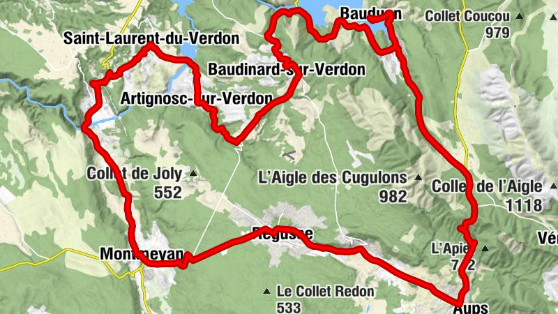 Bauduen - Chapelle Notre-Dame-de-la-Fleur - Chapelle Saint-Christophe - Église Saint-Michel-Archange