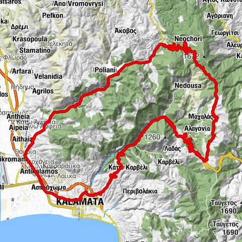Καλαμάτα - Σπήλαιο Αγίων Αναργύρων - Εκκλησία Κοιμητηρίου Νεοχωρίου - Άγιος Σώζων