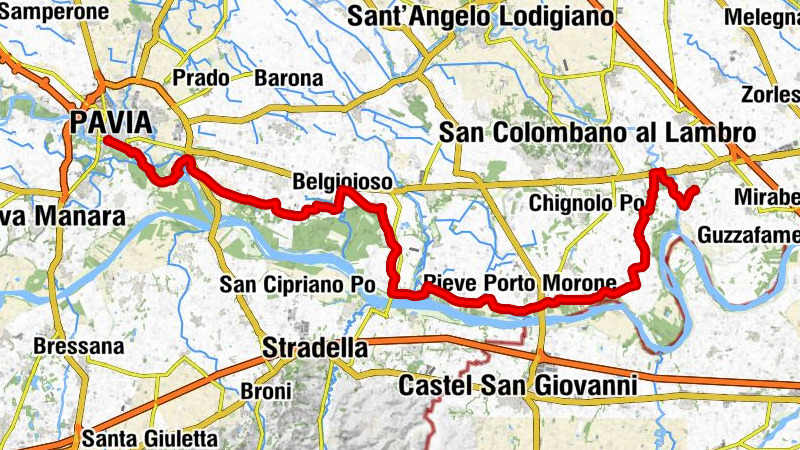 Pavia - San Leonardo Confessore - San Giacomo della Cerreta - Orio Litta