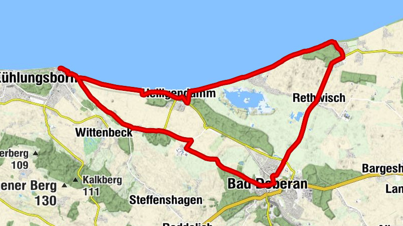 Kühlungsborn - Nienhäger Strand - Strandrestaurant - Pirandello