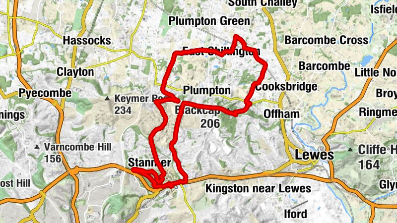 Falmer - Streat Church - East Chiltington Parish Church - Blackcap