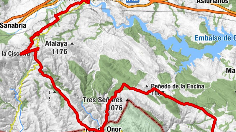 Puebla de Sanabria - Alto de la Censeira - Alto de la Picota - Linarejos