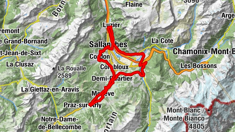 Sallanches - Église Notre-Dame de l'Assomption - Église Notre-Dame des Alpes - Église Saint-Pierre-et-Saint-Paul