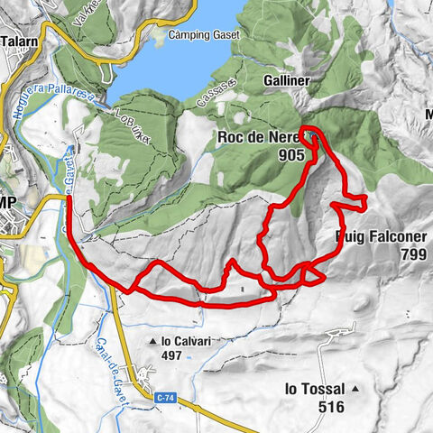 Tremp - les Gavarres - Roc de Neret