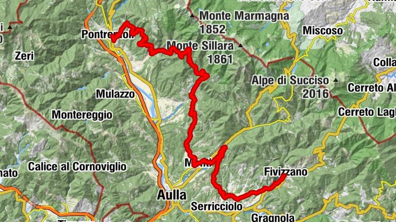 Pontremoli - Chiesa di Santa Cristina - Convento Padri Cappuccini - Country Club Osteria Il Sogno