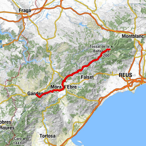 Prades - Sant Roc - Cavalls - Sibarites