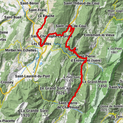 La Bauche - L'Escabeau - Église Saint-Jean-Baptiste - Saint-Pierre-de-Chartreuse