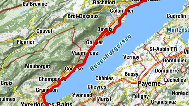 Place Pury Littorail - Le Vaisseau - Temple de St-Aubin - Yverdon-les-Bains