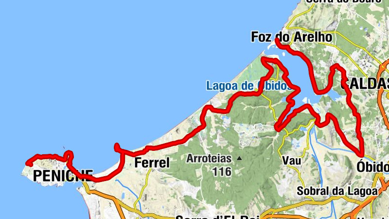 Remédios - sical - Cabeço da Serra - Foz do Arelho