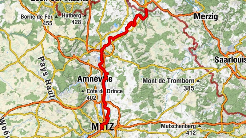 Schengen - Église Saint-Clément - Chapelle Sainte-Constance - Metz