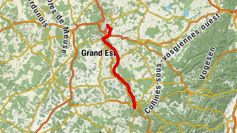 Nancy - Jarville-la-Malgrange - Charmes - Épinal