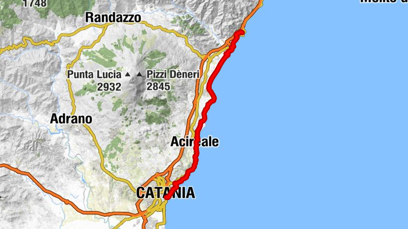 San Pancrazio - Chiesa di Maria Santissima della Pietà - Maria Santissima del Rosario - Catania