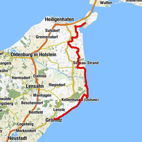 Großenbrode - Lütjenbrode - Sütel - Grömitz