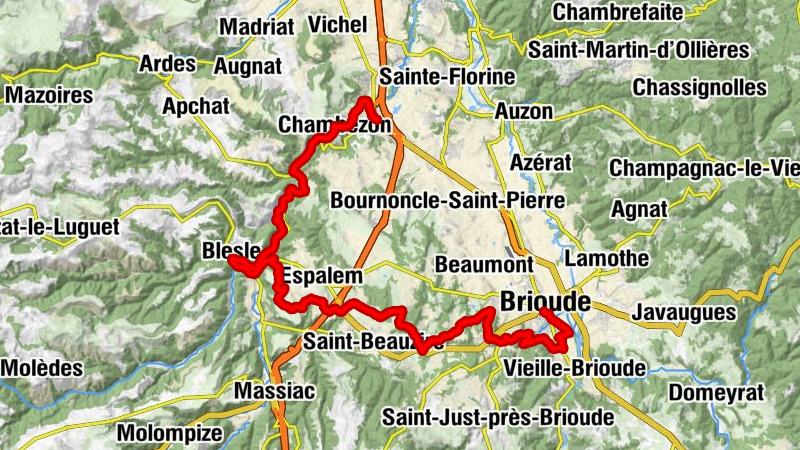 Brioude - Le Vieux Four - Église Saint-Géraud - La Mandoline