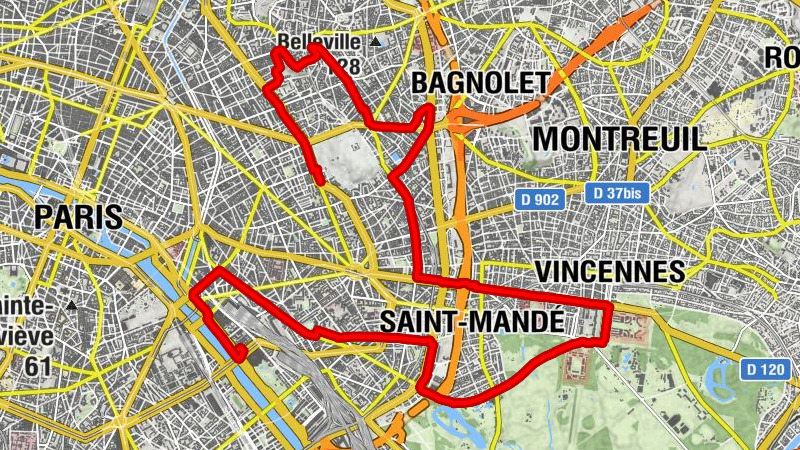 Quartier Les Îles - Église Saint-Gabriel - Église Saint-Germain-de-Charonne - Philippe Auguste