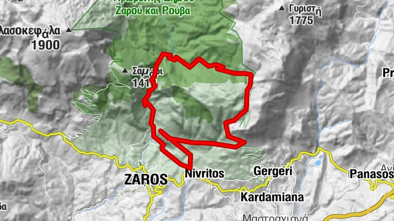 Rouvas Gorge bei Zaros (Kreta)