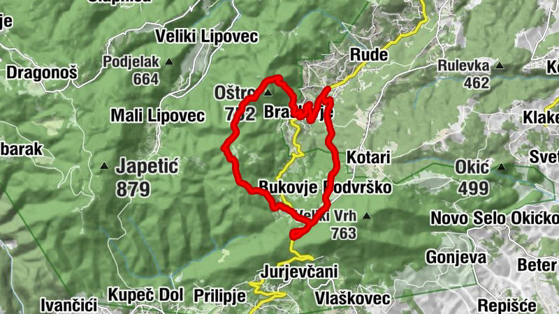 Rude - Restaurant Klet Poljanice - Željezničar - Braslovje