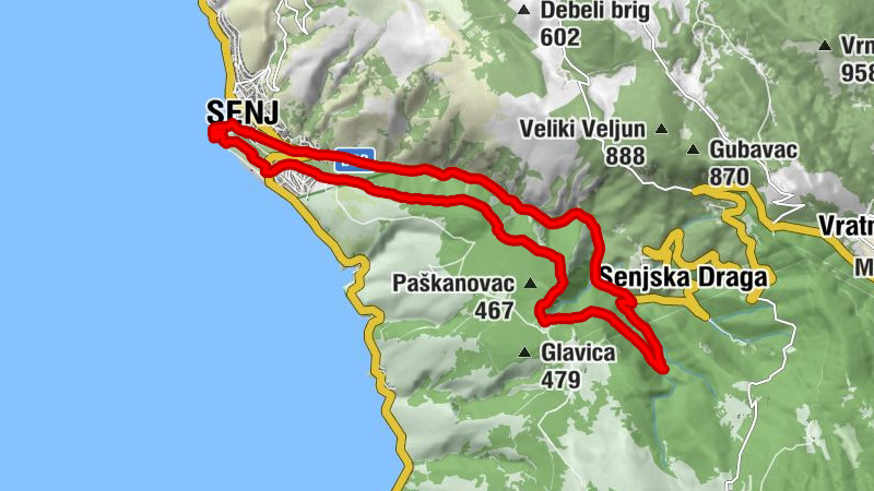 Centar - crkva svete Marije od Arta - Kuća Sijaset - crkva Svetog Križa