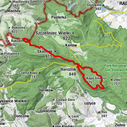 Łężyce - Kopa Śmierci - Narożnik - Ptak