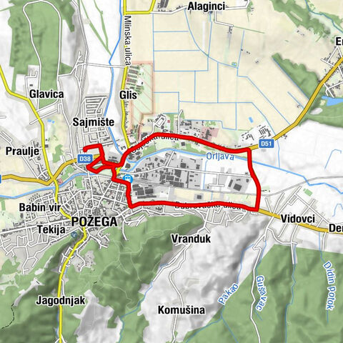 Mjesni odbor Arslanovci - Gospino brdo - Požega - Mjesni odbor Centar