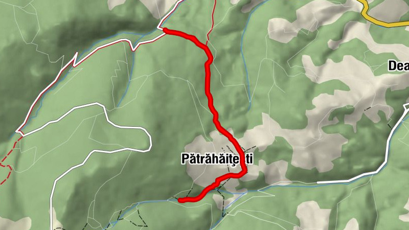 Arieșeni - Pătrăhăițești - Cascada Pătrăhăițești