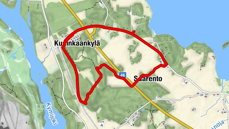 Kouvola - Palomäki - Saarento - Kuninkaankylä
