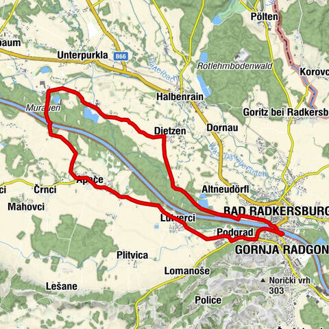 Radtour Bad Radkersburg - SLO Teil 1