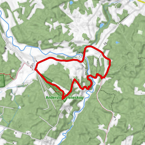 Klippans kommun - Anderstorp - Natthall - Torraröd