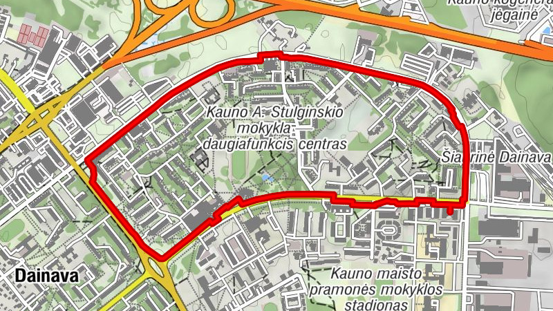 Dainavos seniūnija - Kauno Naujoji apaštalų bažnyčia - Kauno Gerojo Ganytojo bažnyčia