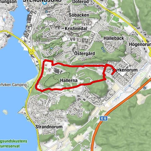 Kyrkenorum - Fridhem - Berghem - Stenungsund