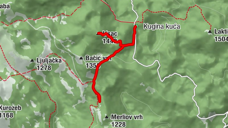 Kugina kuća - Lisac