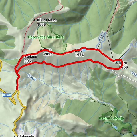 Voineasa - Ștefanu - Bora - Miru