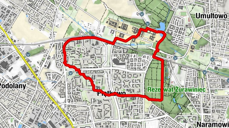 Osiedle Marysieńki - Różany Potok - Osiedle Stefana Batorego - Piątkowo