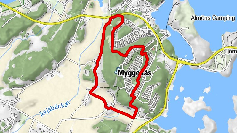 Tjörns kommun - Ävja - Mällby - Myggenäs