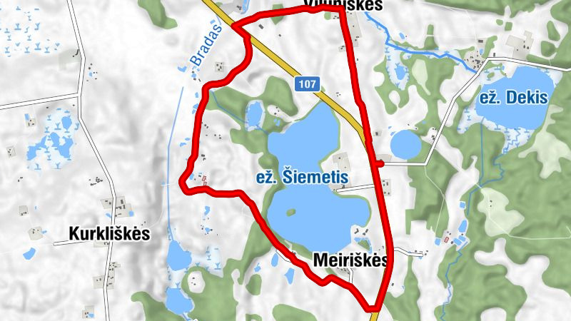 Keliakiemis - Meiriškės - Vilūniškės