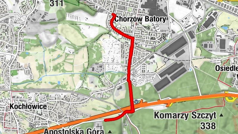 Chorzów - Osiedle Hutników - Radosz - Świętochłowice