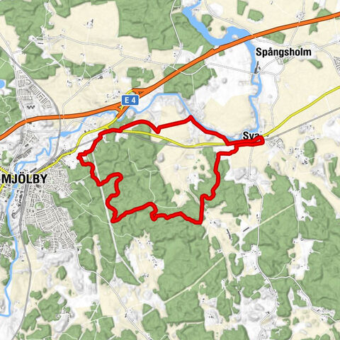 Mjölby - Sya - Albacken