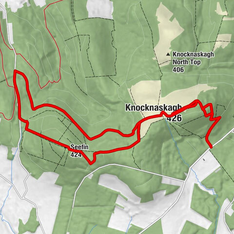 Ballydague - Knocknaskagh - Seefin