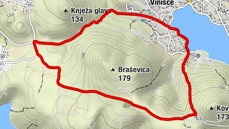 Vinišće - crkva Presvetog Srca Isusova