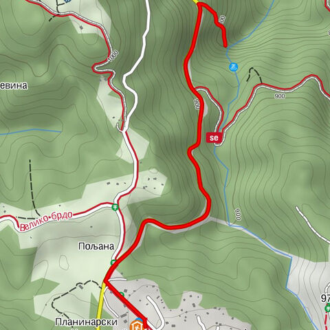 Планинарски дом „На пољани“ - Крчмарска чесма - Скакало