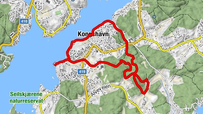 Sandstø - Sandnes - Kongshavn - Sandnesøyra